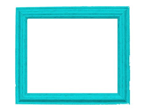 Teal Border Frame Png Pic Picture Frame Clip Art Library