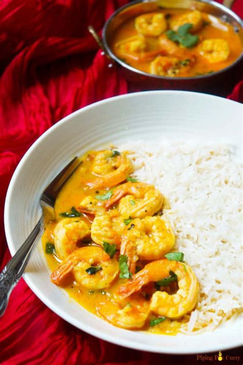 A lot of fresh and green vegetables should be on a diet. Coconut Shrimp Curry - Instant Pot / Pressure Cooker ...