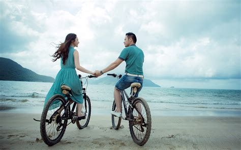 Free Images Beach Sea Bicycle Summer Vacation Seaside Love