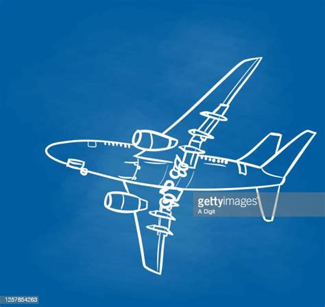 Airplane Engine Outline Photos And Premium High Res Pictures Getty Images