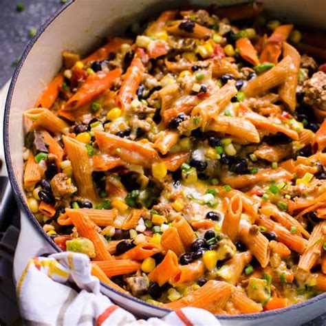 Pâtes taco au pot avec citrouille vidéo