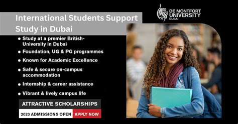 International Students Support Scholarships 2023 In Montfort University