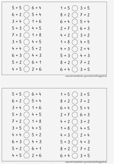 Übungsblätter für mathe ab der grundschule mit lösungen. größer - kleiner - gleich | Mathe unterrichten, Mathematik ...