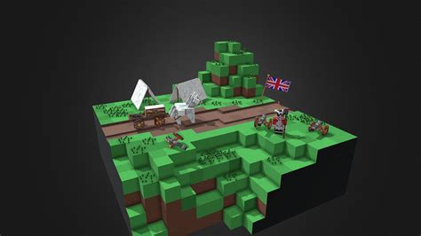 British Diorama Blockbench Download Free 3d Model By Ogavz 873b3ed