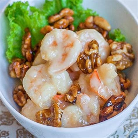 Honey Walnut Shrimp Healthy Crispy And Low Carb Rasa Malaysia