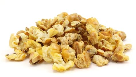 Half Popped Popcorn Snacks