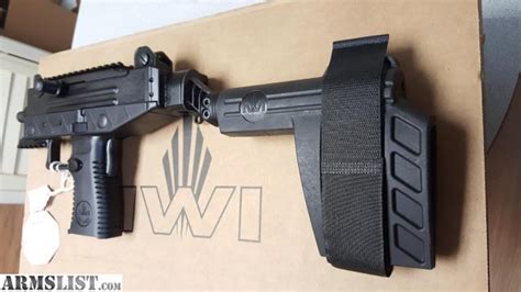 Armslist For Sale Nib Iwi Uzi Pro Pistol Wbrace 9mm