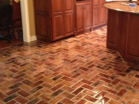 Our Herringbone Pattern In Our Charleston Color For A Beautiful Kitchen