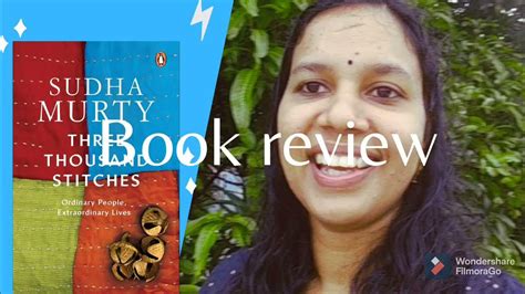 three thousand stitches sudha murty malayalam book review youtube