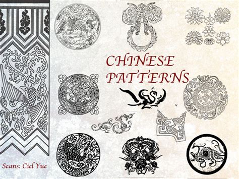 35 Chinese Patterns Pack By Yue Iceseal On Deviantart