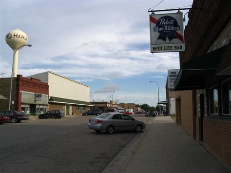 Hawley Mn Main Street One Summer Morning Photo Picture Image