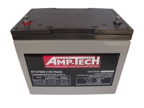 Amptech At12750d Agm Battery Comet Battery Replacement Services