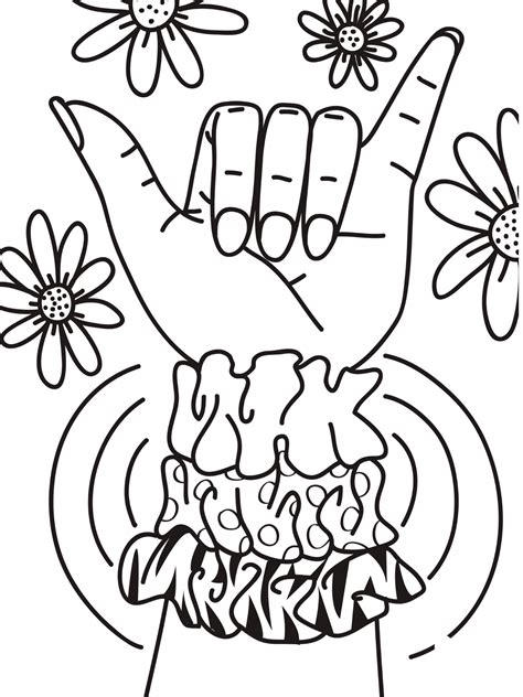 Free Aesthetic Coloring Pages Download And Print Aesthetic Coloring Pages