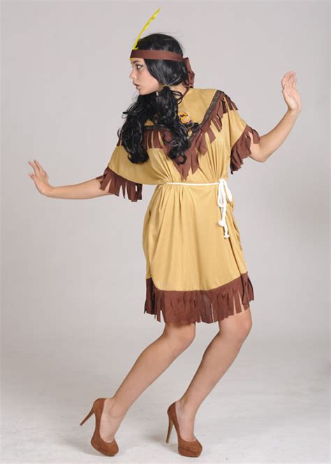 Adult Ladies Wild West Indian Squaw Costume
