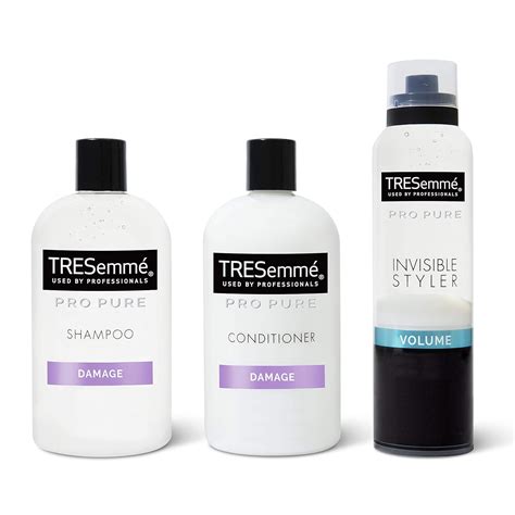 Tresemmé Pro Pure Sulfate Free Shampoo Conditioner And