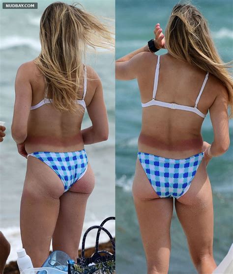 Eugenie Bouchard Ass In Bikini At A Beach In Miami Aug Nudbay