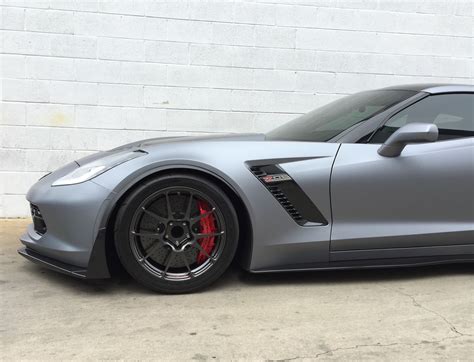 Wrapped C7 Corvette Z06 On Forgeline One Piece Forged Monoblock Ga1r