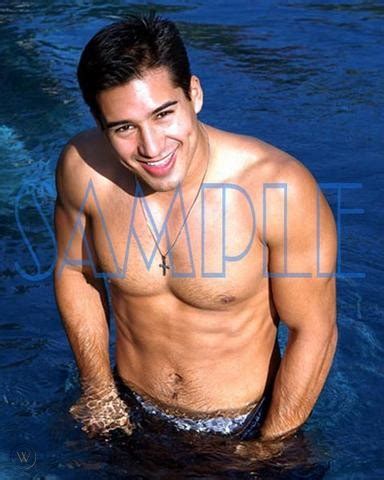 Mario Lopez Shirtless Hot Sexy Rare New X Photo Dd