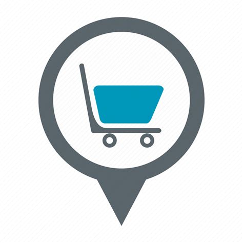Map Pin Shopping Icon Download On Iconfinder