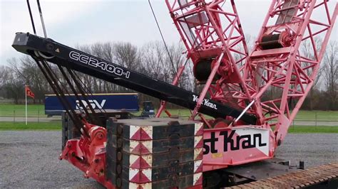 400 Ton Terex Demag Crawler Crane 2008 On Marketplace E Youtube