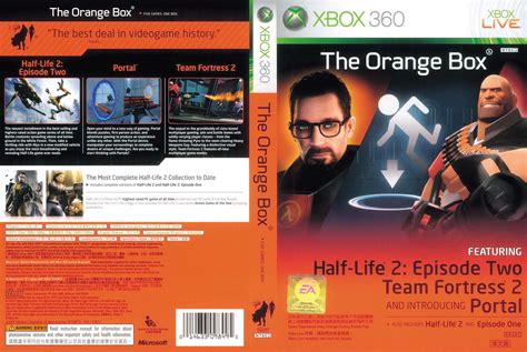 Games Covers Half Life 2 The Orange Box Xbox 360