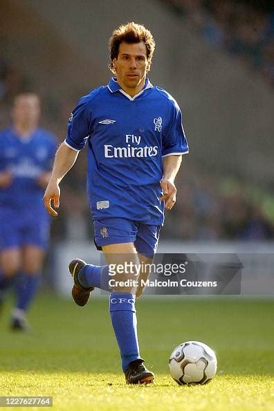 gianfranco zola of chelsea runs with the ball during the game between news photo getty images