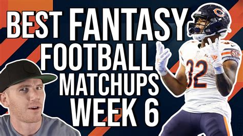 week 6 fantasy football matchups w lordreebs 🏈 best fantasy football matchups week 6 matchups