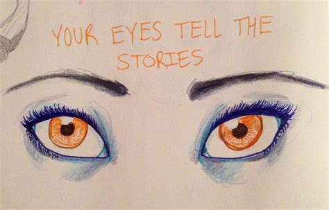 Your Eyes Tell The Stories By Lotia On Deviantart