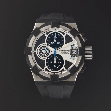 Stock/share prices, concord drugs ltd. Concord C1 Chronograph Automatic // 320005 // Pre-Owned ...