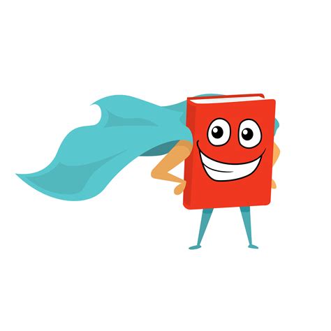 Superhero Girl Listening To A Book Superheroes Reading Clipart Clip