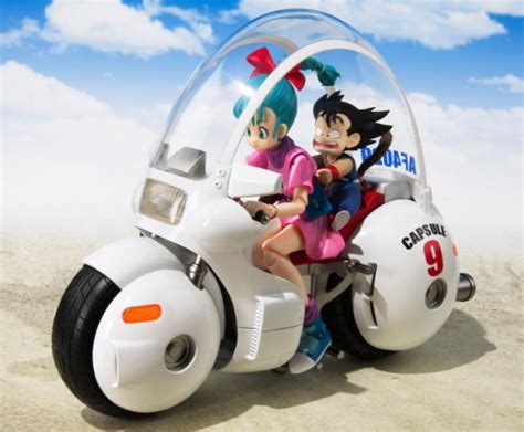 Popular among the fans, capsule corp jacket is an inspiration from the dragon ball z world. S.H. Figuarts Dragon Ball Bulma's Capsule No.9 Bike