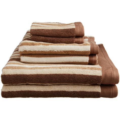 Buy products such as feather touch pure cotton 6 piece bath towel collection at walmart and save. Striped 2-Piece Bath Towel Set, Premium Long-Staple Cotton ...