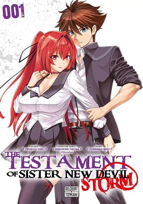 the testament of sister new devil storm manga série manga news