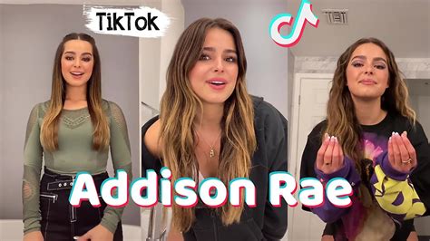 Addison Rae New Tiktok Dances Compilation Youtube