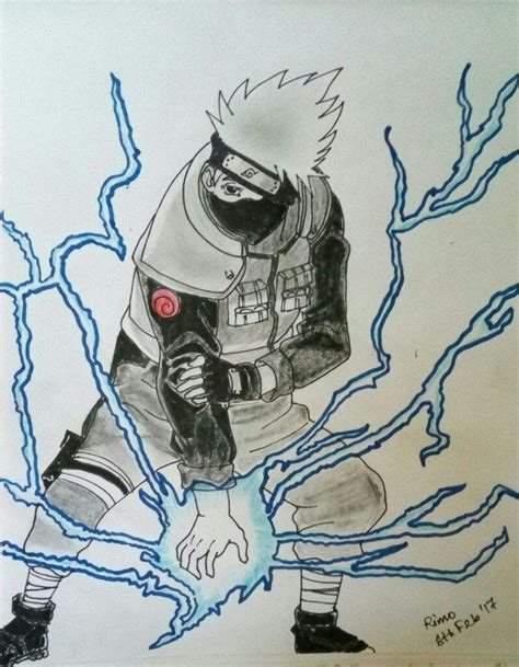 Kakashi Chidori Sketch