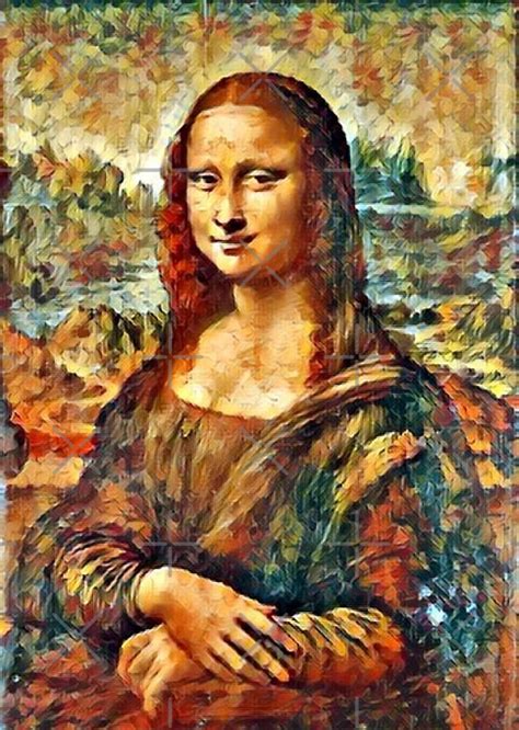 Da Vinci Mona Lisa Variations La Gioconda Indian Expressionism By