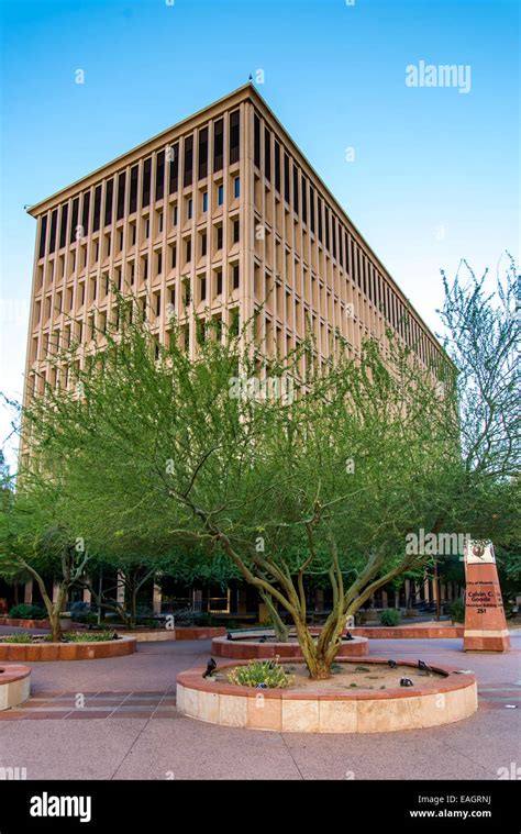 Historic Buildings In Downtown Phoenix Arizona Stock Photo Alamy
