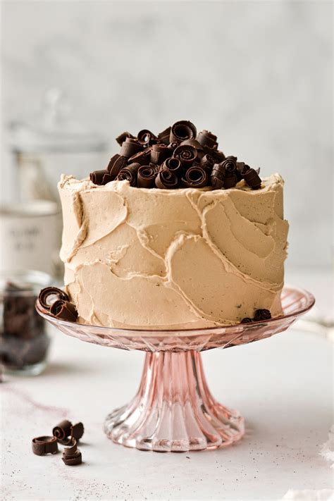 High Altitude Chocolate Espresso Cake With Chocolate Curls Curly Girl Kitchen