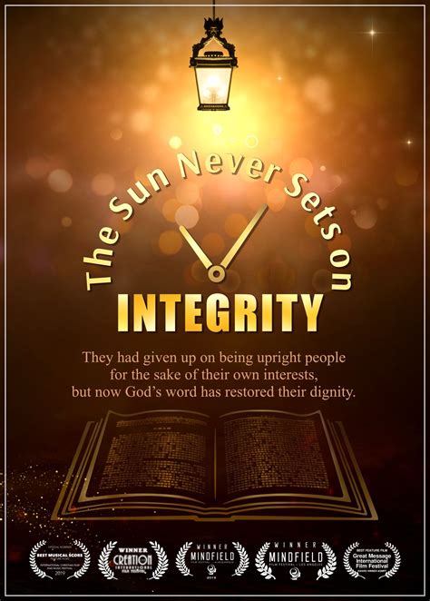 It'll show you how to get rid of the. 2019 Christian Movie "The Sun Never Sets on Integrity ...