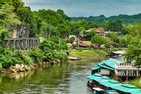 Kanchanaburi Kwai River Foto And Bild Asia Thailand Southeast Asia