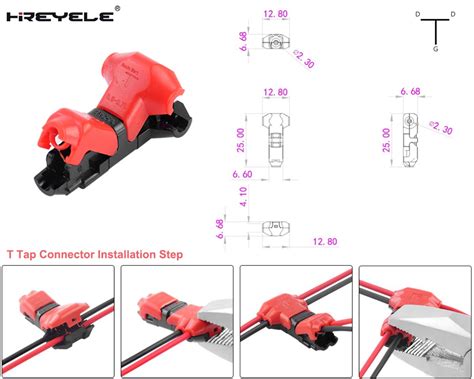Low Voltage Wire Connectors T Tap Pin Electrical Quick Splice Connector