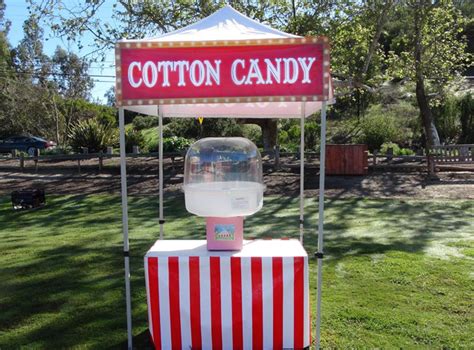 5 X 5 Cotton Candy Stand The Carnival Fun Experts