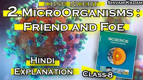 Microorganisms Friend And Foe Class Science Chapter Hindi Explanation NCERT Shivam