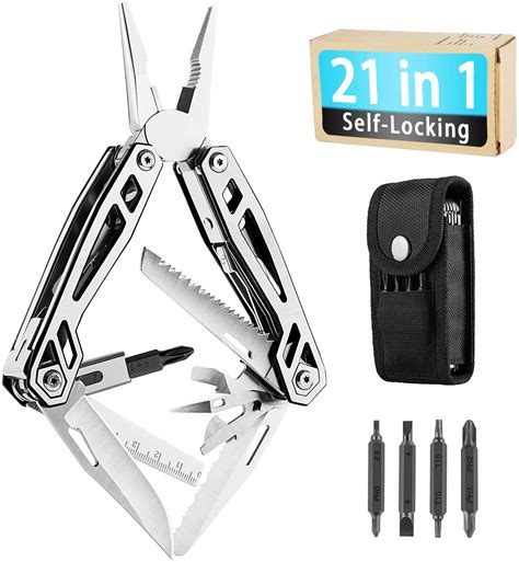 Wetols Multitool 21 In 1 Hard Stainless Steel Multitool Foldable