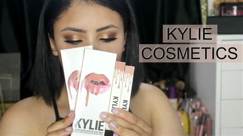 Kylie Jenner Lipkit In Candy K And Exposed Plus Lip Glosses Swatches