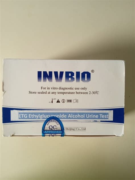 Invbio Etg Ethylglucuronide Alcohol Urine Test 12 Ubuy India