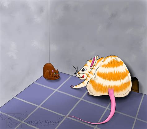 Cat Vs Mouse By Lnzart On Deviantart