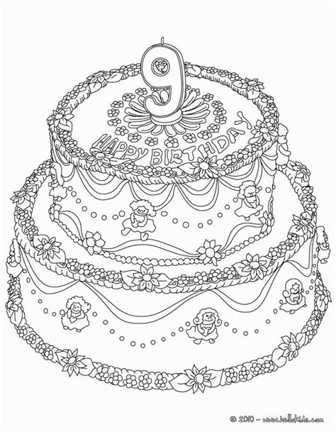 Printable coloring pages for girls 10 and up. Coloring Pages For 9 Year Olds | Birthday coloring pages ...