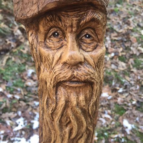 Wood Carving Chainsaw Carving Made In Ohio Wood Spirit Carving By