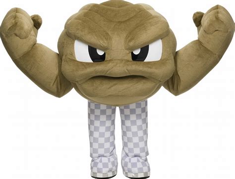 The Pokemon Company Explains Why Geodude Mascots Legs Look Like This
